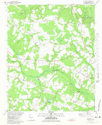 Williams North Carolina Historical topographic map, 1:24000 scale, 7.5 X 7.5 Minute, Year 1980