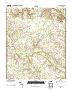 Williams North Carolina Historical topographic map, 1:24000 scale, 7.5 X 7.5 Minute, Year 2013
