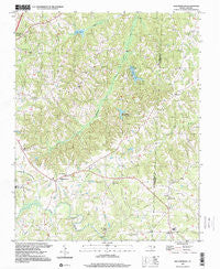 Williamsburg North Carolina Historical topographic map, 1:24000 scale, 7.5 X 7.5 Minute, Year 1997