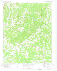 Williamsburg North Carolina Historical topographic map, 1:24000 scale, 7.5 X 7.5 Minute, Year 1972