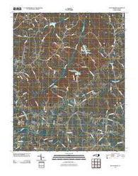 Williamsburg North Carolina Historical topographic map, 1:24000 scale, 7.5 X 7.5 Minute, Year 2010