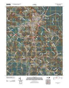 Williamston North Carolina Historical topographic map, 1:24000 scale, 7.5 X 7.5 Minute, Year 2010