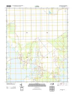 Williston North Carolina Historical topographic map, 1:24000 scale, 7.5 X 7.5 Minute, Year 2013