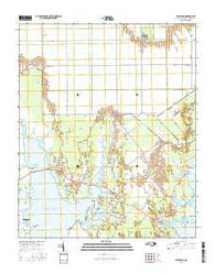 Williston North Carolina Current topographic map, 1:24000 scale, 7.5 X 7.5 Minute, Year 2016