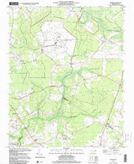 Wilmar North Carolina Historical topographic map, 1:24000 scale, 7.5 X 7.5 Minute, Year 1997