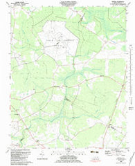 Wilmar North Carolina Historical topographic map, 1:24000 scale, 7.5 X 7.5 Minute, Year 1983