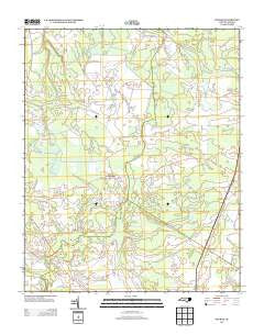 Wilmar North Carolina Historical topographic map, 1:24000 scale, 7.5 X 7.5 Minute, Year 2013