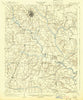 Wilson North Carolina Historical topographic map, 1:62500 scale, 15 X 15 Minute, Year 1904