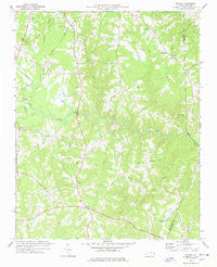 Wilton North Carolina Historical topographic map, 1:24000 scale, 7.5 X 7.5 Minute, Year 1977