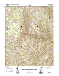 Wilton North Carolina Historical topographic map, 1:24000 scale, 7.5 X 7.5 Minute, Year 2013