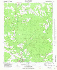 Windsor North North Carolina Historical topographic map, 1:24000 scale, 7.5 X 7.5 Minute, Year 1981