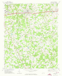 Wingate North Carolina Historical topographic map, 1:24000 scale, 7.5 X 7.5 Minute, Year 1970
