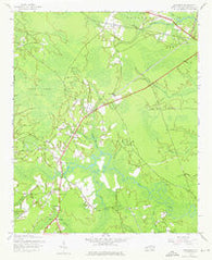 Winnabow North Carolina Historical topographic map, 1:24000 scale, 7.5 X 7.5 Minute, Year 1943
