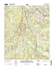 Winnabow North Carolina Current topographic map, 1:24000 scale, 7.5 X 7.5 Minute, Year 2016