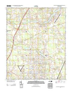 Winstead Crossroads North Carolina Historical topographic map, 1:24000 scale, 7.5 X 7.5 Minute, Year 2013