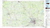 Winston-Salem North Carolina Historical topographic map, 1:100000 scale, 30 X 60 Minute, Year 1984