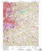 Winston-Salem East North Carolina Historical topographic map, 1:24000 scale, 7.5 X 7.5 Minute, Year 1950