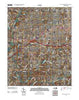 Winston-Salem West North Carolina Historical topographic map, 1:24000 scale, 7.5 X 7.5 Minute, Year 2010