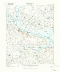 Winton North Carolina Historical topographic map, 1:62500 scale, 15 X 15 Minute, Year 1908
