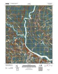 Winton North Carolina Historical topographic map, 1:24000 scale, 7.5 X 7.5 Minute, Year 2010