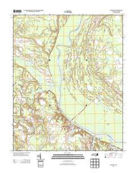 Winton North Carolina Historical topographic map, 1:24000 scale, 7.5 X 7.5 Minute, Year 2013