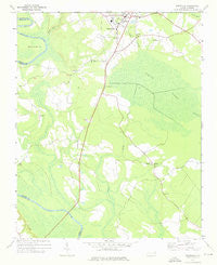 Woodville North Carolina Historical topographic map, 1:24000 scale, 7.5 X 7.5 Minute, Year 1972