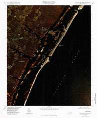 Wrightsville Beach North Carolina Historical topographic map, 1:24000 scale, 7.5 X 7.5 Minute, Year 1980