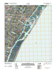 Wrightsville Beach North Carolina Historical topographic map, 1:24000 scale, 7.5 X 7.5 Minute, Year 2010