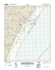 Wrightsville Beach North Carolina Historical topographic map, 1:24000 scale, 7.5 X 7.5 Minute, Year 2013