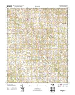 Yadkinville North Carolina Historical topographic map, 1:24000 scale, 7.5 X 7.5 Minute, Year 2013
