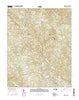 Yadkinville North Carolina Current topographic map, 1:24000 scale, 7.5 X 7.5 Minute, Year 2016
