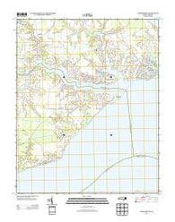 Yeopim River North Carolina Historical topographic map, 1:24000 scale, 7.5 X 7.5 Minute, Year 2013