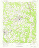 Zebulon North Carolina Historical topographic map, 1:24000 scale, 7.5 X 7.5 Minute, Year 1968
