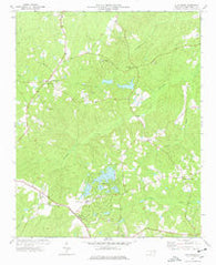 Zion Grove North Carolina Historical topographic map, 1:24000 scale, 7.5 X 7.5 Minute, Year 1977