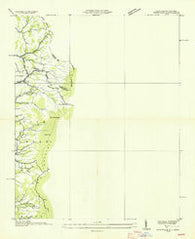 Zionville Tennessee Historical topographic map, 1:24000 scale, 7.5 X 7.5 Minute, Year 1935