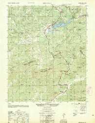 Zirconia North Carolina Historical topographic map, 1:25000 scale, 7.5 X 7.5 Minute, Year 1954