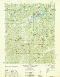 Zirconia North Carolina Historical topographic map, 1:25000 scale, 7.5 X 7.5 Minute, Year 1954