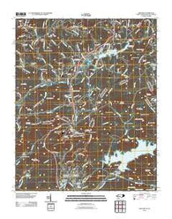 Zirconia North Carolina Historical topographic map, 1:24000 scale, 7.5 X 7.5 Minute, Year 2011