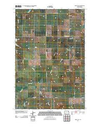 Abbey Hill North Dakota Historical topographic map, 1:24000 scale, 7.5 X 7.5 Minute, Year 2011