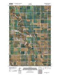 Abercrombie North Dakota Historical topographic map, 1:24000 scale, 7.5 X 7.5 Minute, Year 2011