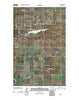 Alamo North Dakota Historical topographic map, 1:24000 scale, 7.5 X 7.5 Minute, Year 2011