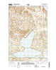 Alkaline Lake North Dakota Current topographic map, 1:24000 scale, 7.5 X 7.5 Minute, Year 2014