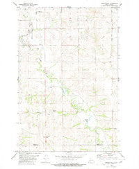 Almont East North Dakota Historical topographic map, 1:24000 scale, 7.5 X 7.5 Minute, Year 1980