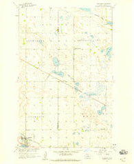 Anamoose North Dakota Historical topographic map, 1:24000 scale, 7.5 X 7.5 Minute, Year 1958