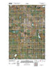 Anamoose SW North Dakota Historical topographic map, 1:24000 scale, 7.5 X 7.5 Minute, Year 2011