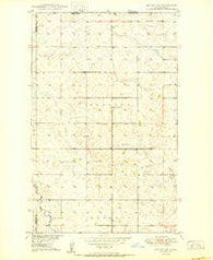 Antler NW North Dakota Historical topographic map, 1:24000 scale, 7.5 X 7.5 Minute, Year 1950