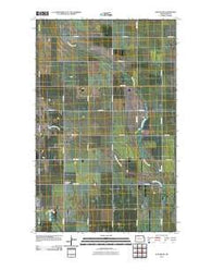 Antler SW North Dakota Historical topographic map, 1:24000 scale, 7.5 X 7.5 Minute, Year 2011