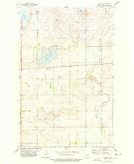 Appam North Dakota Historical topographic map, 1:24000 scale, 7.5 X 7.5 Minute, Year 1977