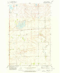 Appam North Dakota Historical topographic map, 1:24000 scale, 7.5 X 7.5 Minute, Year 1977