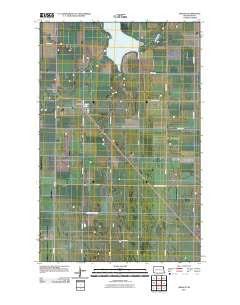 Ardoch North Dakota Historical topographic map, 1:24000 scale, 7.5 X 7.5 Minute, Year 2011